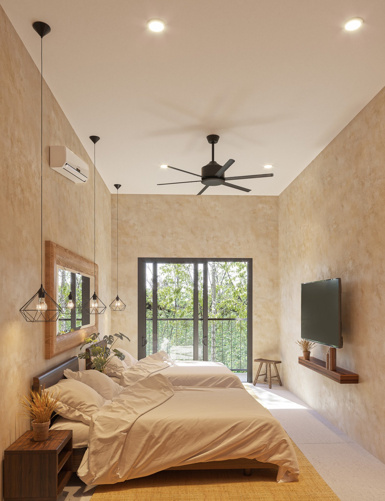 16-Recamara secundaria CalaKmul