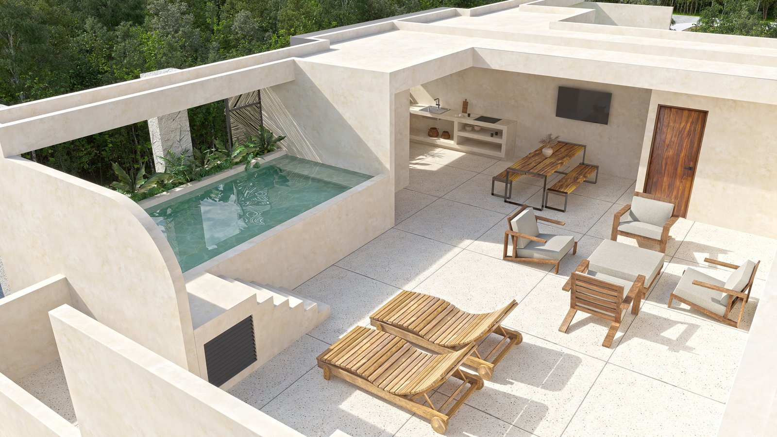 19-Roof Top CalaKmul