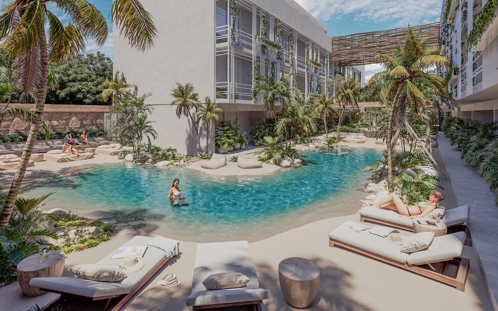 2 – BEACH POOL FRONTAL