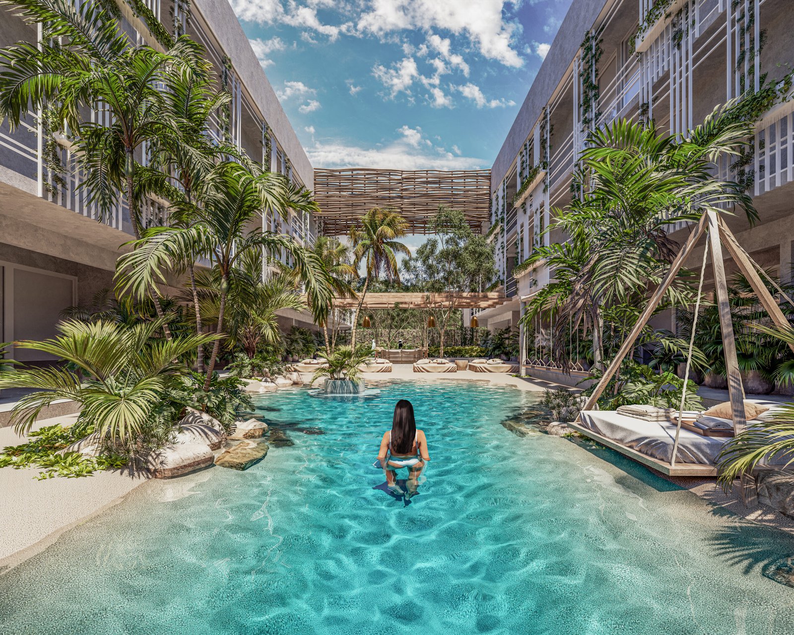 4 – BEACH POOL LONA