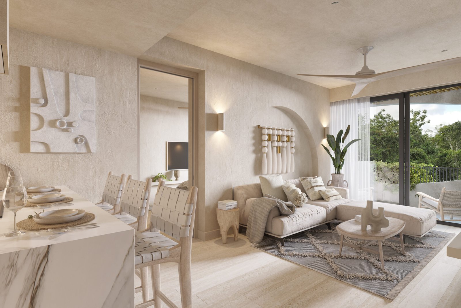 5.- SALA Y COCINA DPTO 1 REC